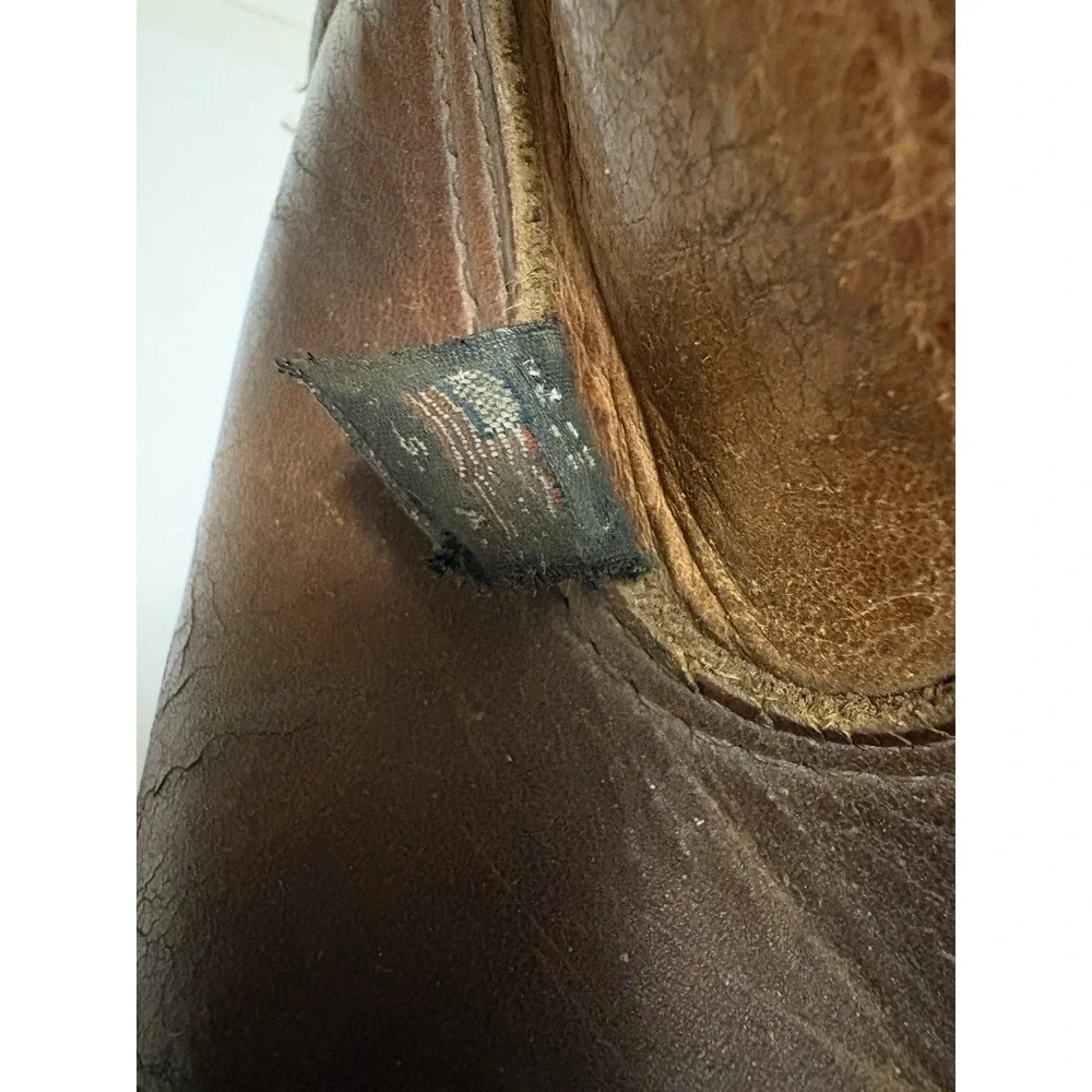 Thorogood American Heritage 814-4208 Tobacco Leather‎ Boots. REPAIR NEEDED